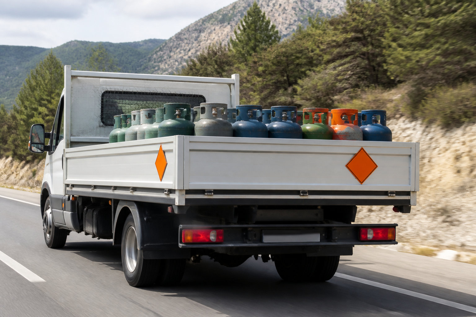 Conformité ADR pour le transport des récipients à pression