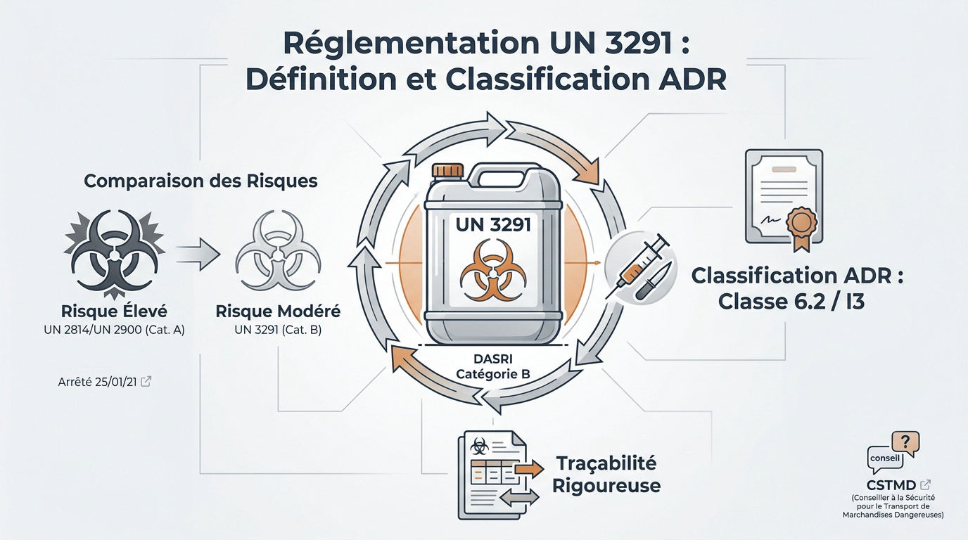 Emballages homologués pour déchets DASRI UN 3291